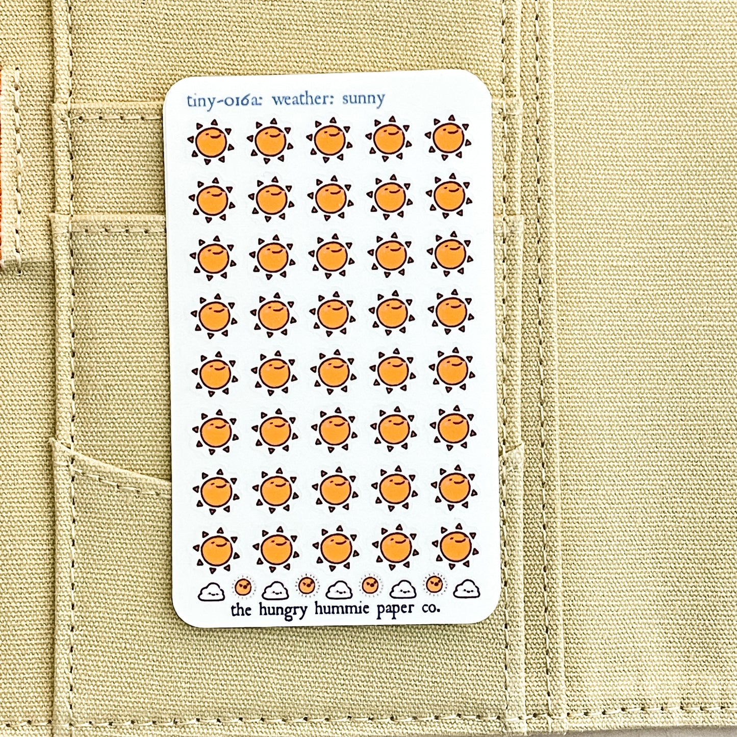 016a Sunny Day Weather Planner Stickers - Micro Schedule Summer Sticker sheet for diaries and notebooks! Great gifts for journal lovers!