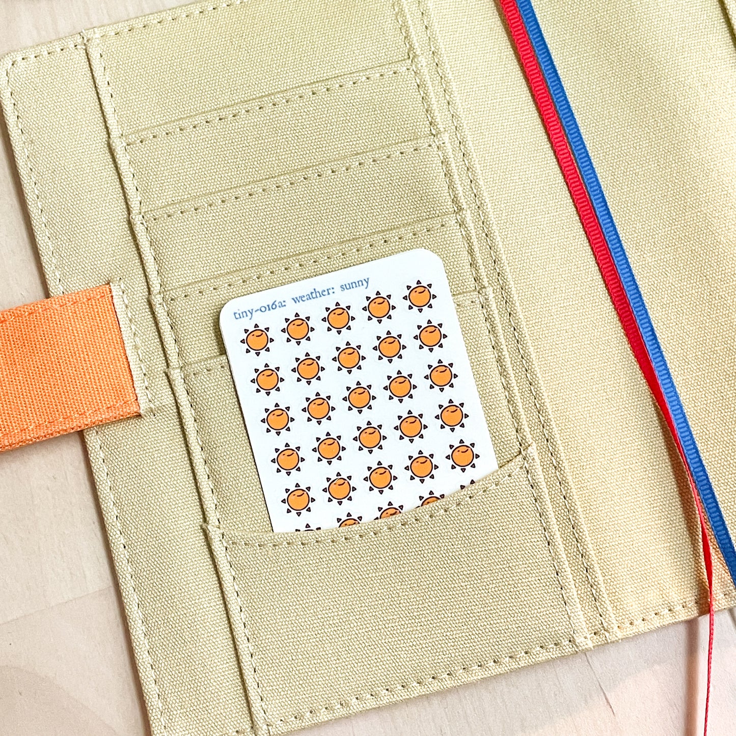 016a Sunny Day Weather Planner Stickers - Micro Schedule Summer Sticker sheet for diaries and notebooks! Great gifts for journal lovers!