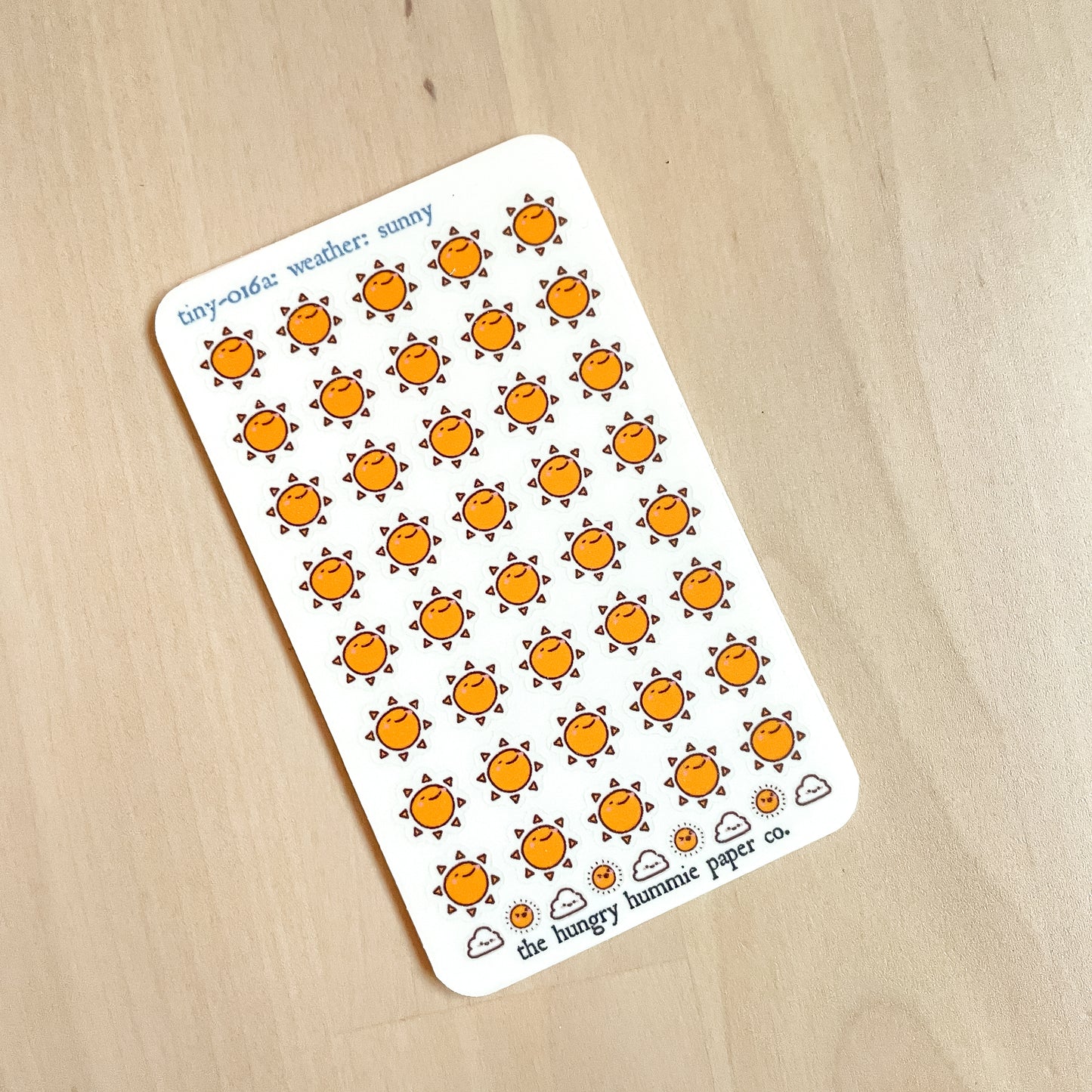 016a Sunny Day Weather Planner Stickers - Micro Schedule Summer Sticker sheet for diaries and notebooks! Great gifts for journal lovers!