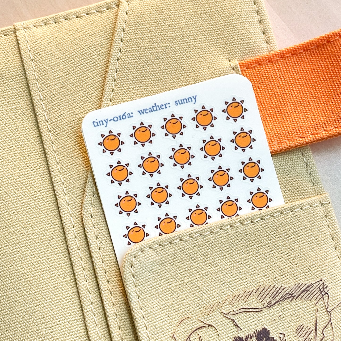 016a Sunny Day Weather Planner Stickers - Micro Schedule Summer Sticker sheet for diaries and notebooks! Great gifts for journal lovers!