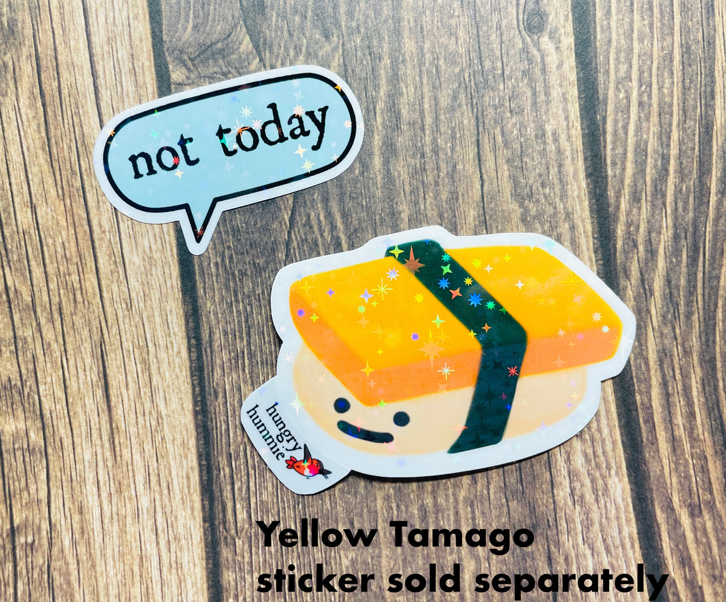 Holographic Sassy Speech Bubble Sticker Sheet | Spicy | Nah Not Today Lol No Maybe Tomorrow Take A Break I Got This | Adulting Self Care